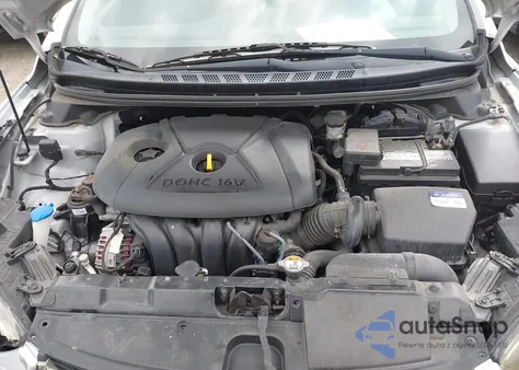 2013 Hyundai Elantra Se from USA, damaged, VIN KMHDH6AE4DU008295